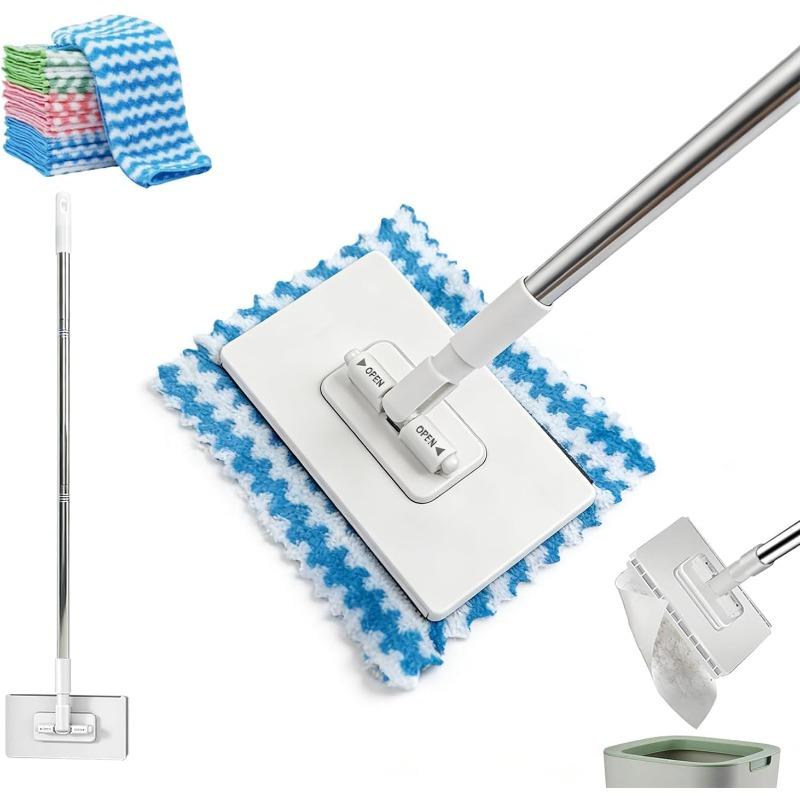 Facial Towel Mop Mini Lazy Reusable Washcloth Cloth Second Use Home Clean No Wash Floor Cleaner Tool Convenient and Portable