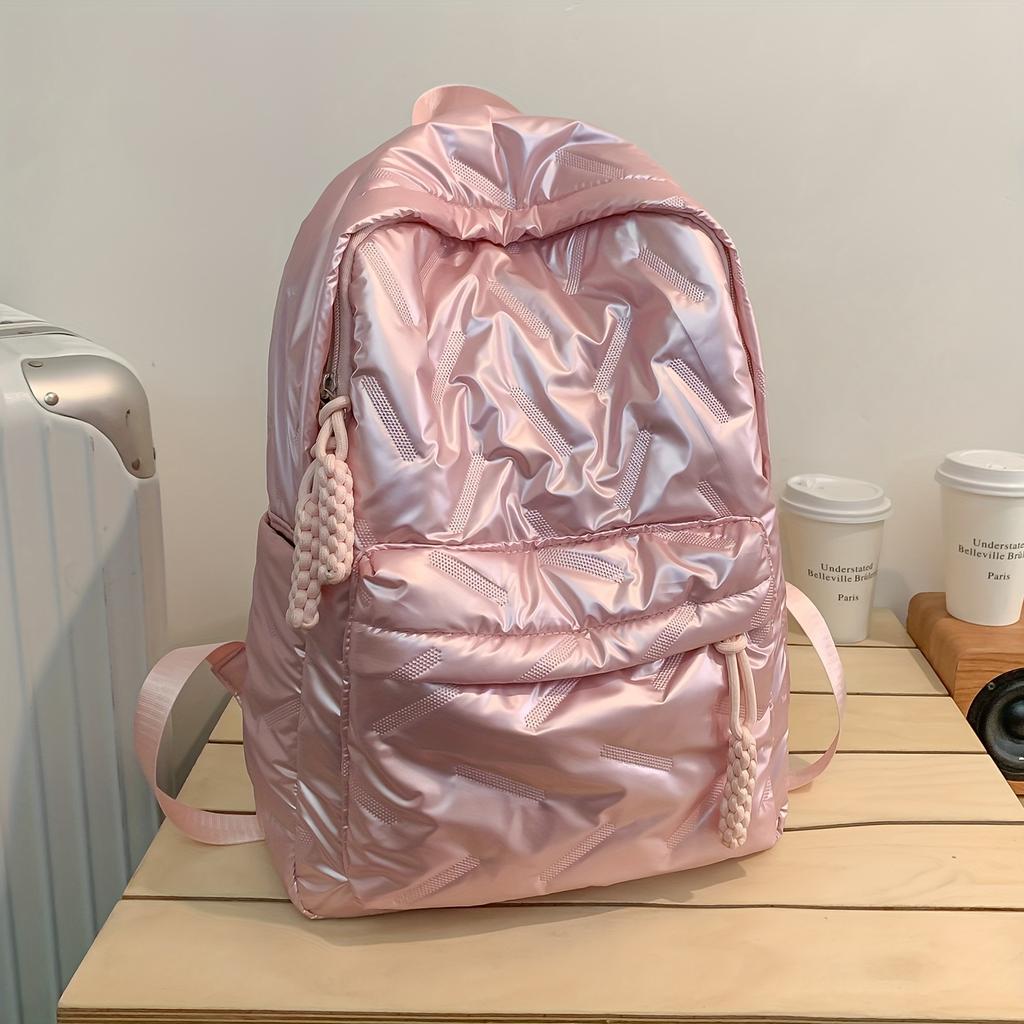 Fashionable, Simple, Versatile, Cute, Casual Backpack, Student Trend, Multifunctional School Bag, Sports Travel Large Capacity Backpack