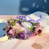 Forest Flower Wreath Flower Garland Headpiece Fashion Floral Headband  Wedding