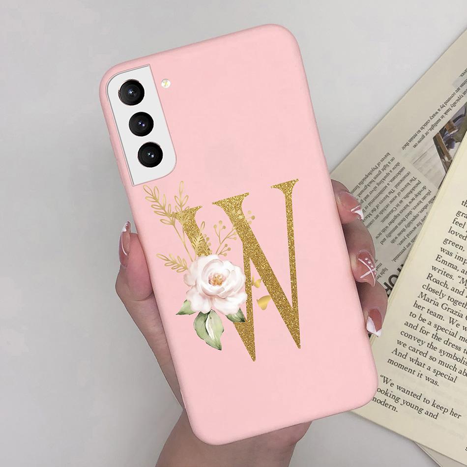 For Samsung S21 FE S21 Ultra Plus Case Slim Soft Cute Letters Cover For Samsung Galaxy S21 Plus 5G S21+ S 21 Ultra Phone Cases