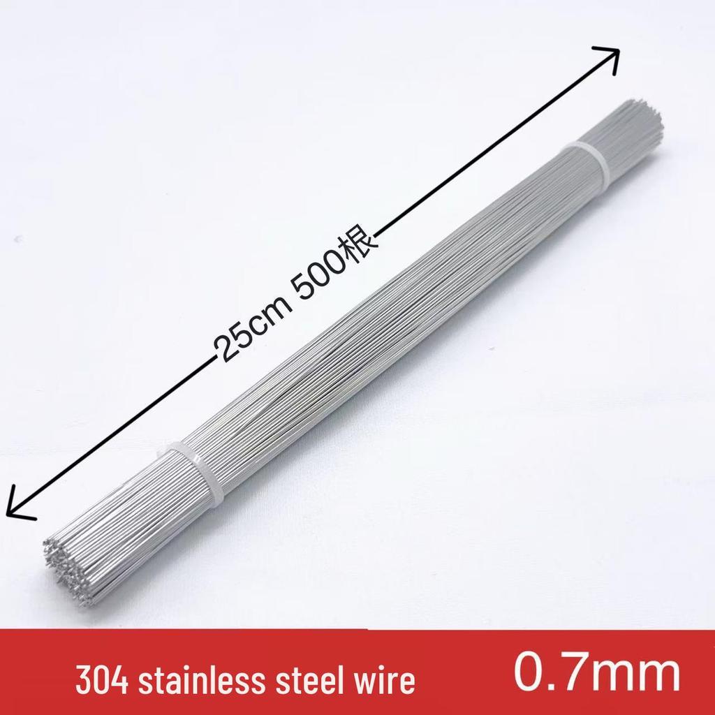 304 Stainless Steel 0.7mm Straight Tie Wire for DIY and Outdoor Binding