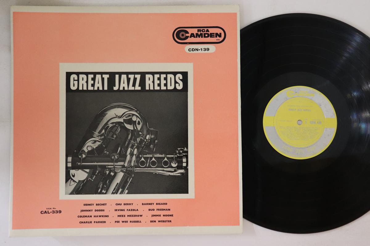 

LP Record VARIOUS Great Jazz Reeds CDN139 RCA CAMDEN 1959 UK Jazz Used