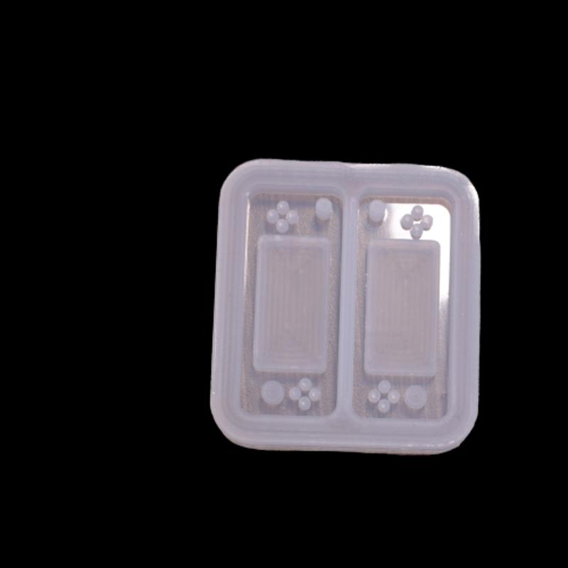 Epoxidové tekuté písky Silikonové formy Tvar přehrávače médií Přívěsek Forma Pryskyřice Forma na přívěsek Ruční výroba