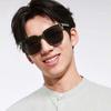 Lightweight Jelly Retro Sunnies Zinc Zinc Alloy Women Anti-UV Glasses New Men Polarized Sunglasses  Gift