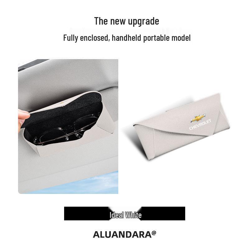 Chevrolet Car Glasses Case: Cruze Malibu XL Sun Visor Multifunctional Storage & Sunglasses Clip
