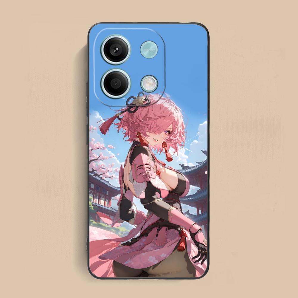 Wuthering Waves Taoqi Mobile Phone Case for Xiaomi Redmi 15 14 13 12 A5 3 2 1 C Plus 4G 5G Colorful Printing Cover Pretty Cover