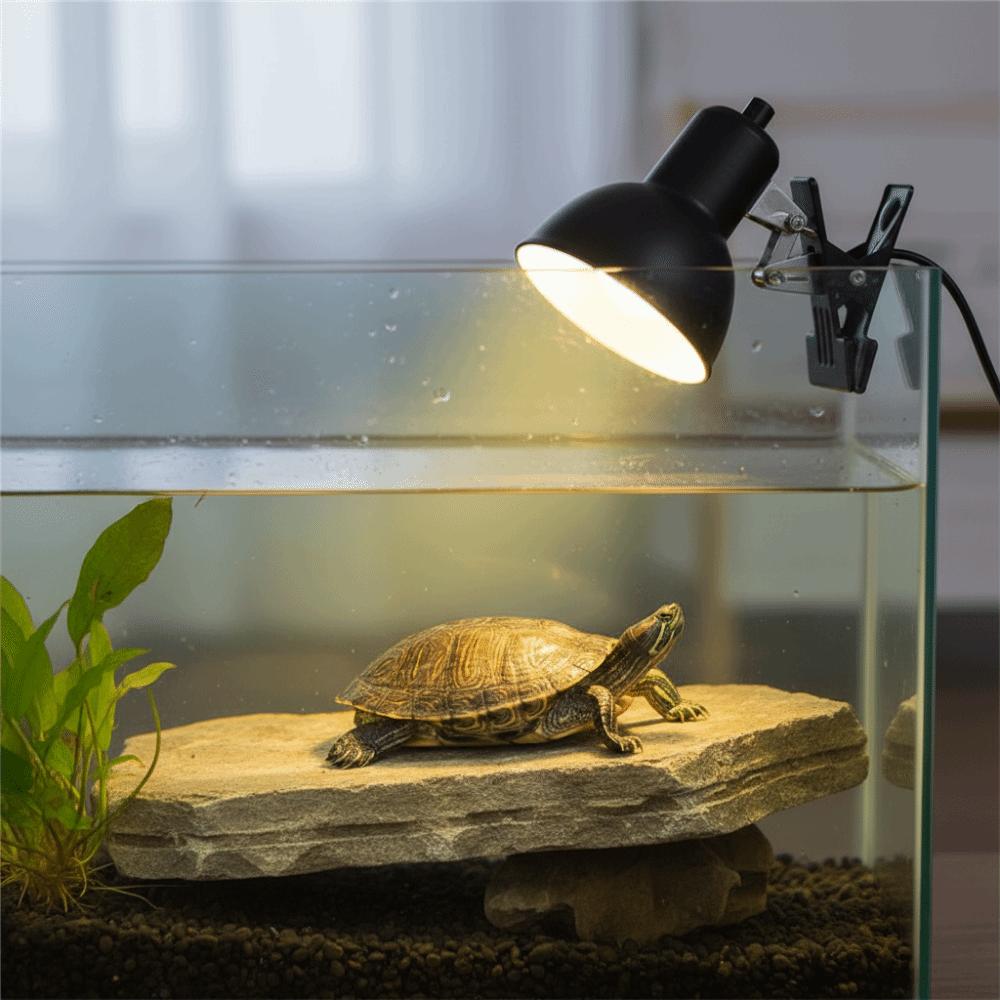 Verstellbare Heizung Schildkröten Sonnenlampe Thermostat Haustier Wärme-Glühbirne Amphibien Eidechsen