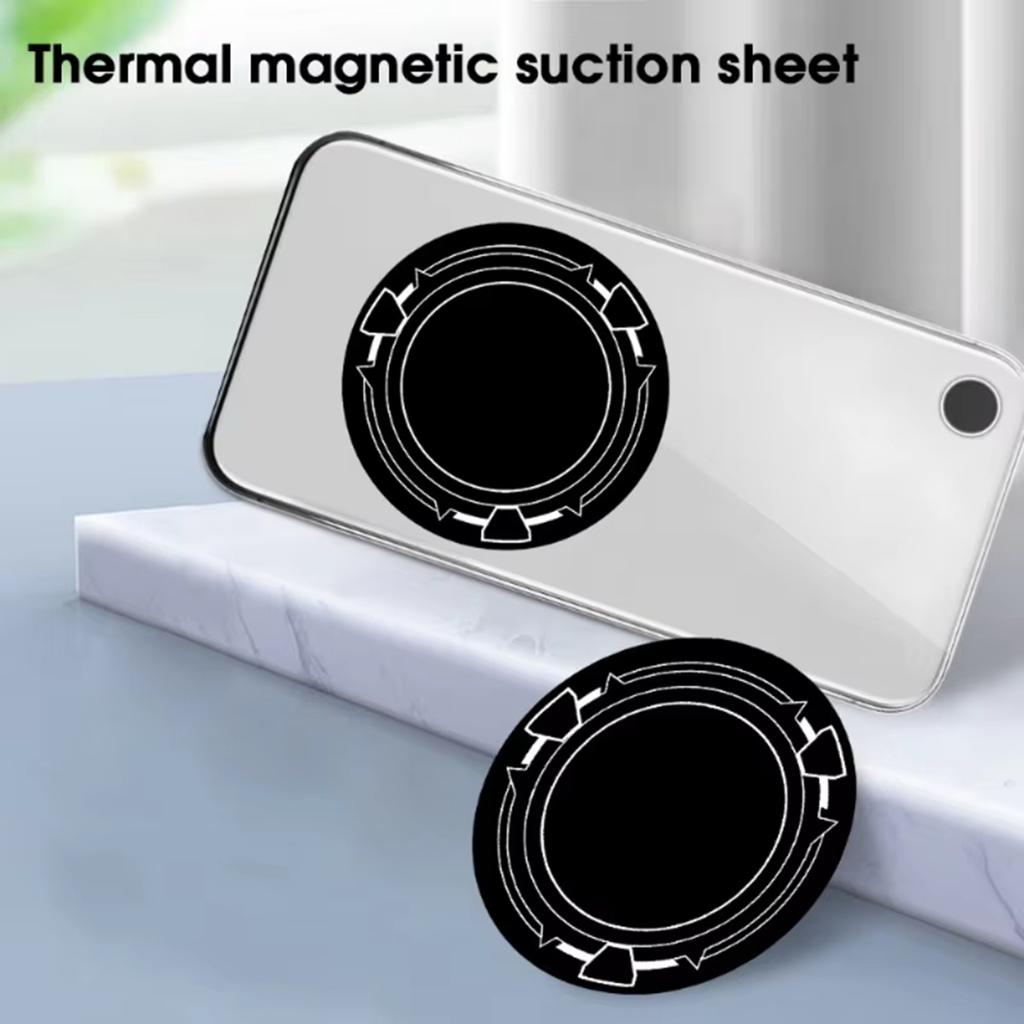1 buc magnetice de răcire a ventilatorului telefonului, foi pentru radiator, placă de răcire, autocolant 6cm/9cm, placă metalică, suport pentru telefon mobil, tabletă