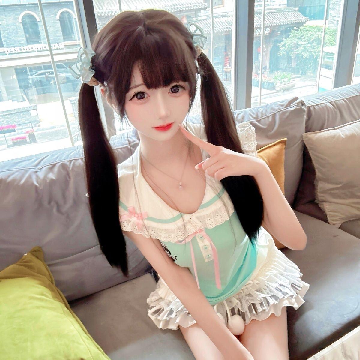 

Kawaii Sweet Лоскутные кружевные футболки женские японская мода Y2k Harajuku бант мультфильм вышивка тонкие футболки топы мягкие для девочек S