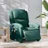 VidaXL Fauteuil de Massage Inclinable Électrique, Chaise de Relaxation avec Dossier et Repose-pied Réglables, Siège de 3204158