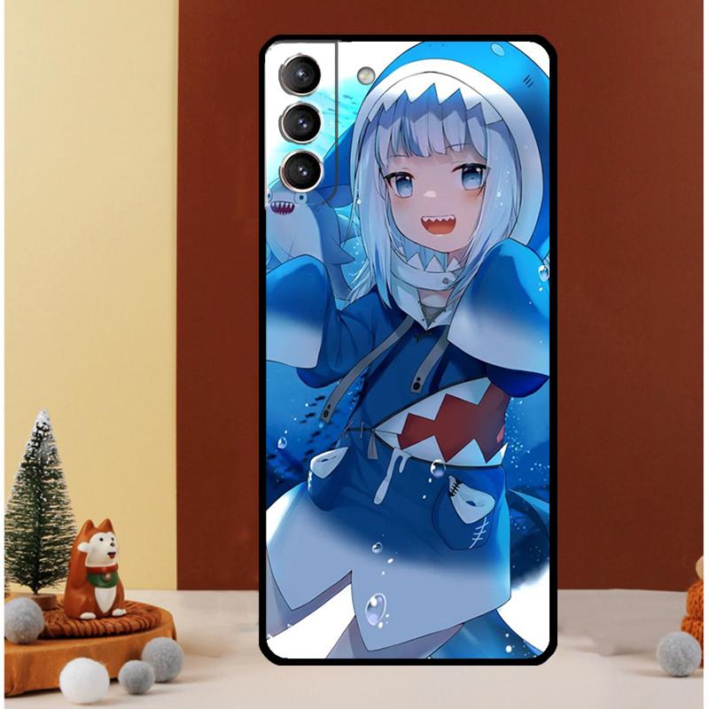 Gawr Gura Hololive Anime Case For Samsung Galaxy S26 S25 Ultra S23 S20 FE S21 S22 S24 Plus S10 S25 FE Cover Funda