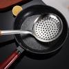 Anti-scald Filter Spoon Long Handle Oil Skimmer Scoop Flour Noodle Dumplings Sieve  Cooking Tools