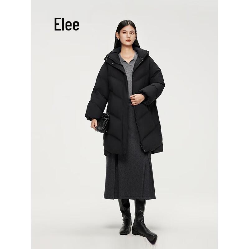 

Aileiyi 2025 Женская элегантная длинная куртка из утиного пуха L