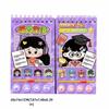 Renovation Family Members Character Dress-Up Sticker Book with Scraper Cartoon Quiet Book  Children