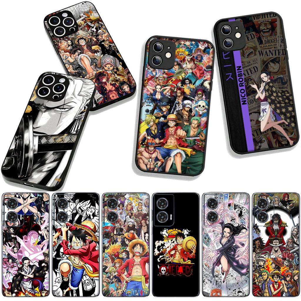 for Samsung Galaxy A36 A17 A26 A07 A35 A54 A53 A13 A33 A34 S8 S9 S20 S21 FE S10 Plus Phone Case Nico Robin Zoro One Pieces Luffy