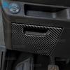 Auto-Sicherungskasten-Panelverkleidung Für Renault Clio 5 MK5     2024 2025 Echter Weicher Karbonfaser-Aufkleber LHD Innenraum