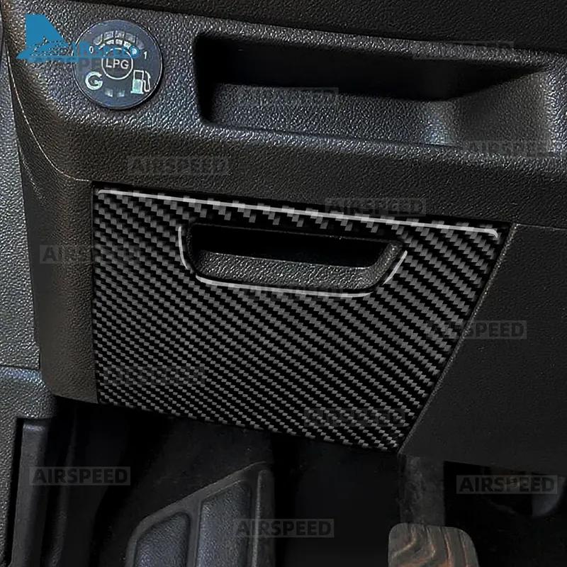 Auto-Sicherungskasten-Panelverkleidung Für Renault Clio 5 MK5 2024 2025 Echter Weicher Karbonfaser-Aufkleber LHD Innenraum