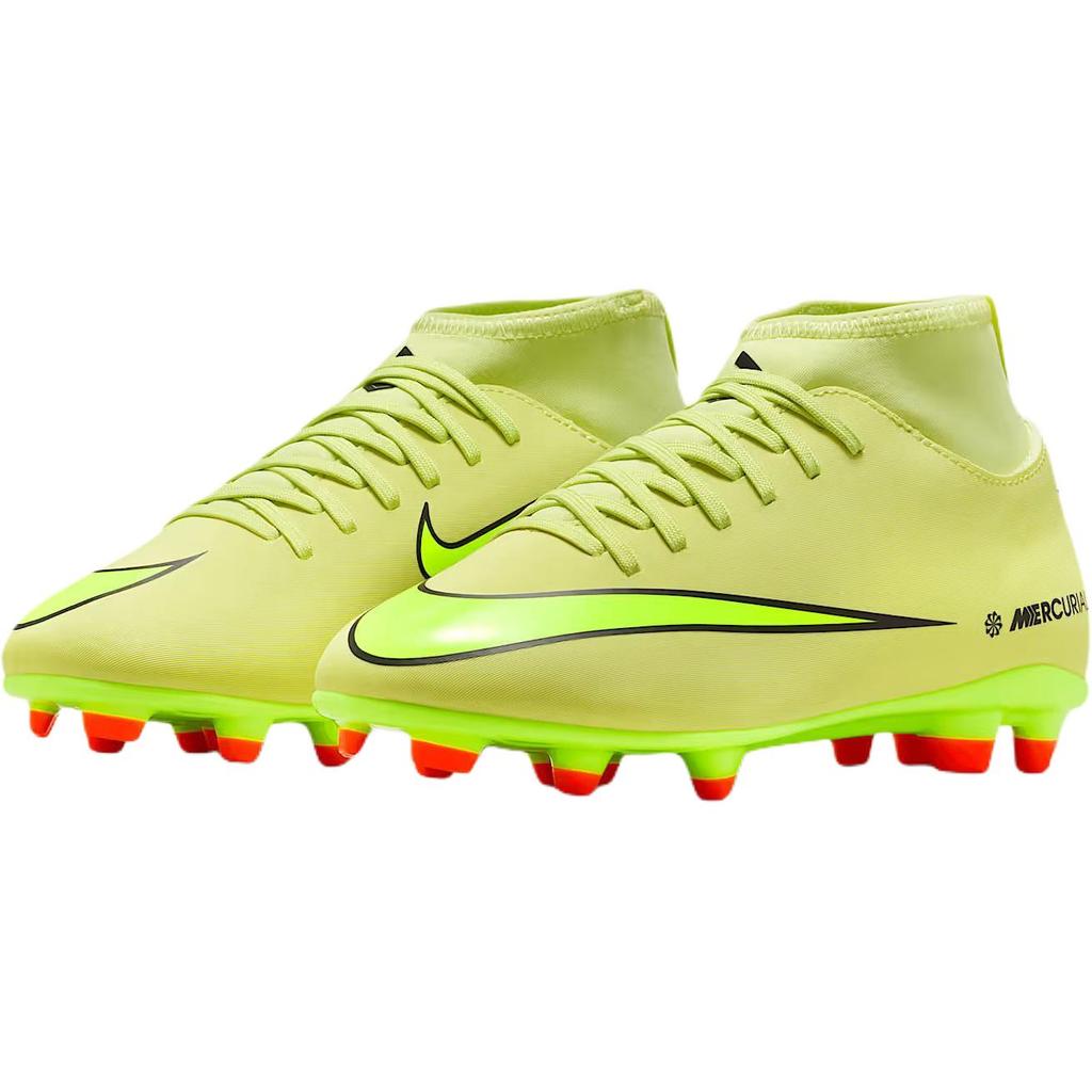 Nike Zoom Mercurial Superfly 10 Club MG GS Limelight Hyper Crimson Kids Cleats Yellow Volt FQ8318-300