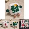 Entzückendes Mahjong-Kissen mit weichem Plüschbezug für Schreibtischstuhl und Entspannung im Wohnzimmer