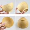 Fujishiro Kogei Wooden Soup Bowl, Dishwasher Safe, Nanotechno Glass Coating (Yamato Style)