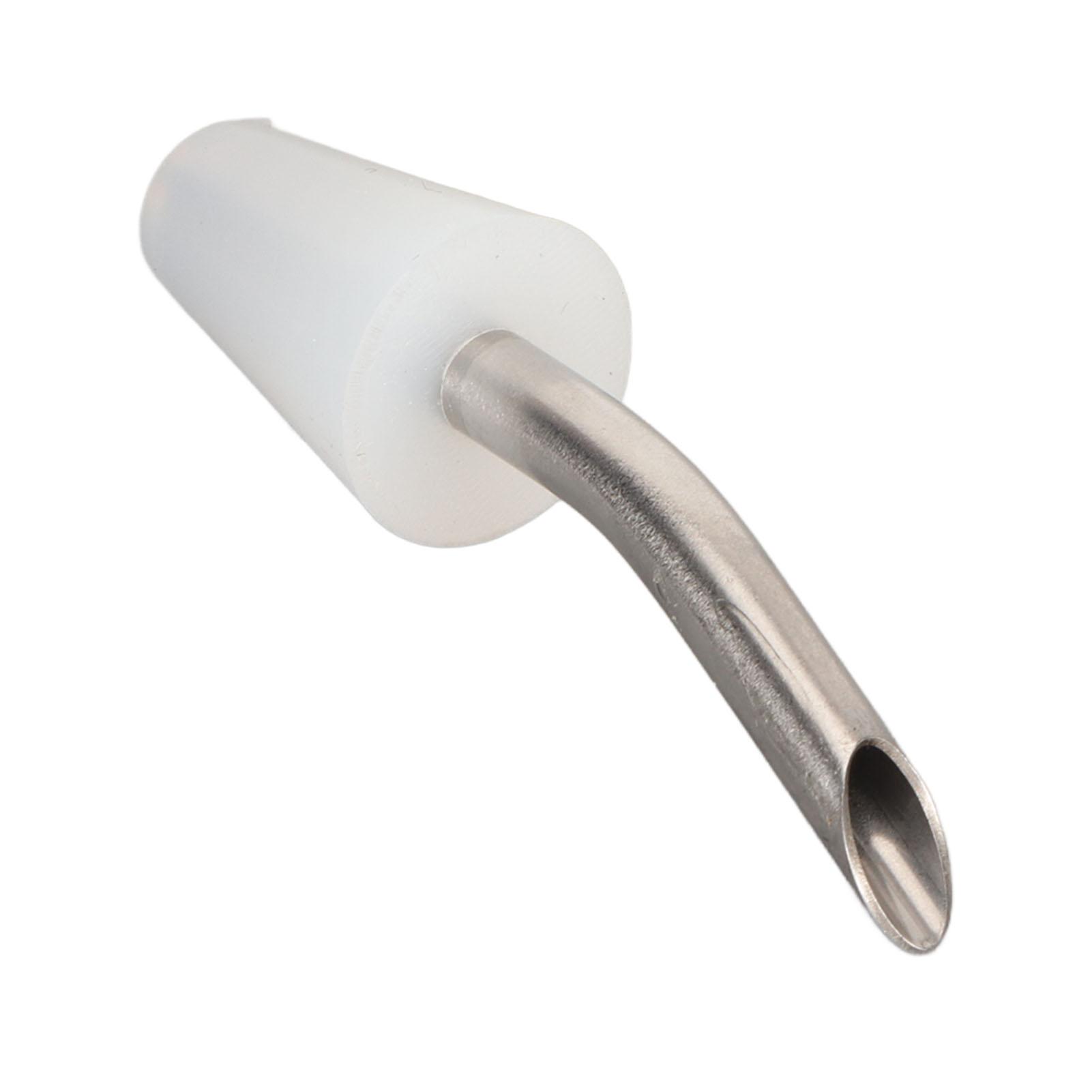 

Outdoor Kettle Extension Mouth Small Coffee Pot Extension Tube Stainless Steel Extension Conversion Water Nozzle Silver срібний