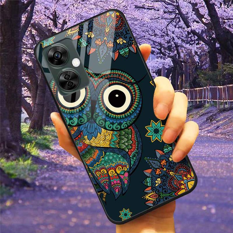 For OnePlus Nord CE 3 Lite 5G Case Tempered Glass Hard Cover Soft Bumper for One Plus Nord CE3 Lite N30 Phone Shell Capa CE3Lite