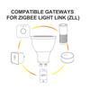 GLEDOPTO 120 degrés 5W Zigbee APP contrôle GU10 RGB + CCT LED ampoule de projecteur