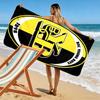 YB Print Beach Towel, Large Soft Quick Dry Towel for Beach Camping Swimming