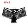 1PC Lady Erotic Lingerie Sexy Lace Flowers Panties Low Waist G-string Transparent T-back Briefs Women Charming Thongs Underwear