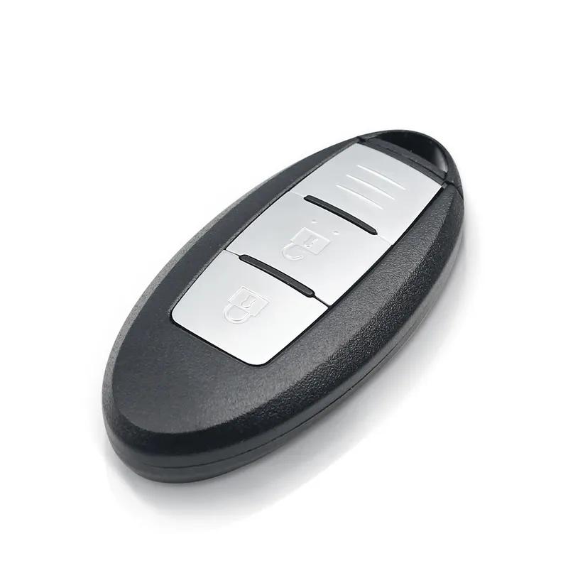 KEYYOU Voor Nissan Juke Qashqai X-Trail TIIDA SYLPHY J10 J11 2012-2020 Auto Keyless Go Slimme Afstandsbediening Sleutel 433Mhz 4A Chip 2 Knoppen