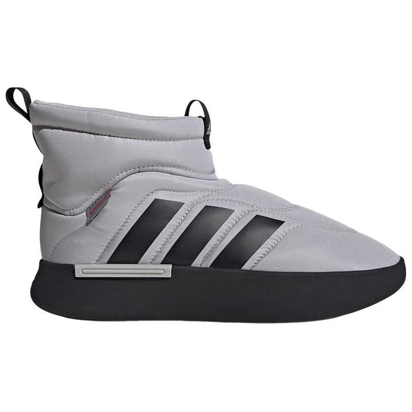 Adidas Adipuff Slip Resistant Abrasion Resistant High top Casual Shoes Unisex Gray JR0071