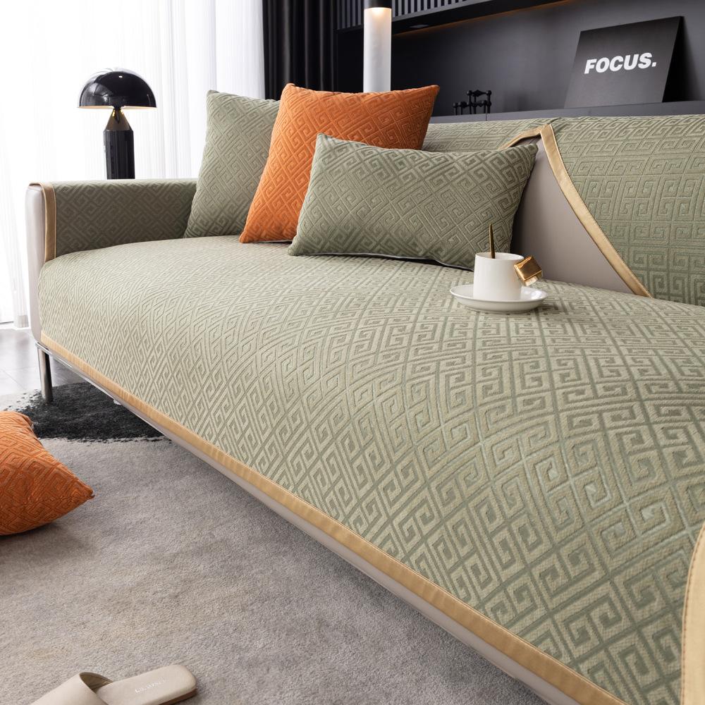 

Подушка для дивана, универсальный нескользящий чехол Four Seasons, универсальная подушка «все включено», одеяло, чехол для спинки, тканевый легкий роскошный чехол 70X70