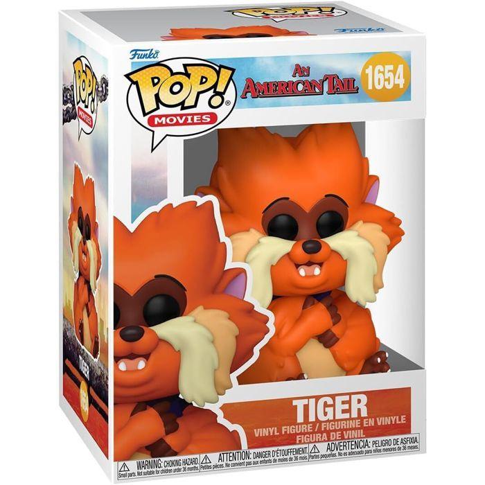 Figurine - funko pop! - american tail - tiger - vinyle de haute qualité - 9,5 cm