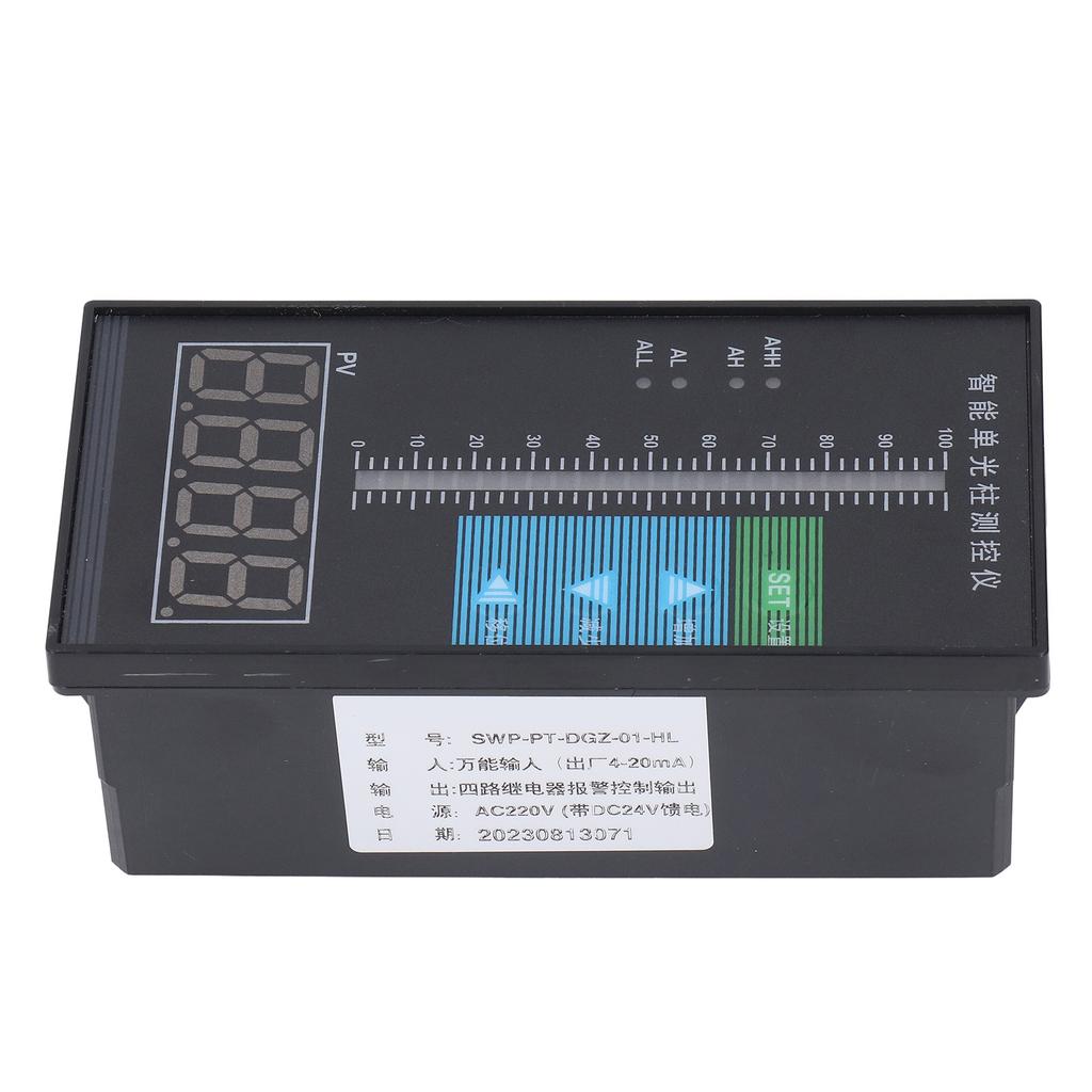 Liquid Level Light Column Display Intelligent Pressure Controller Water Level Indicator AC220V