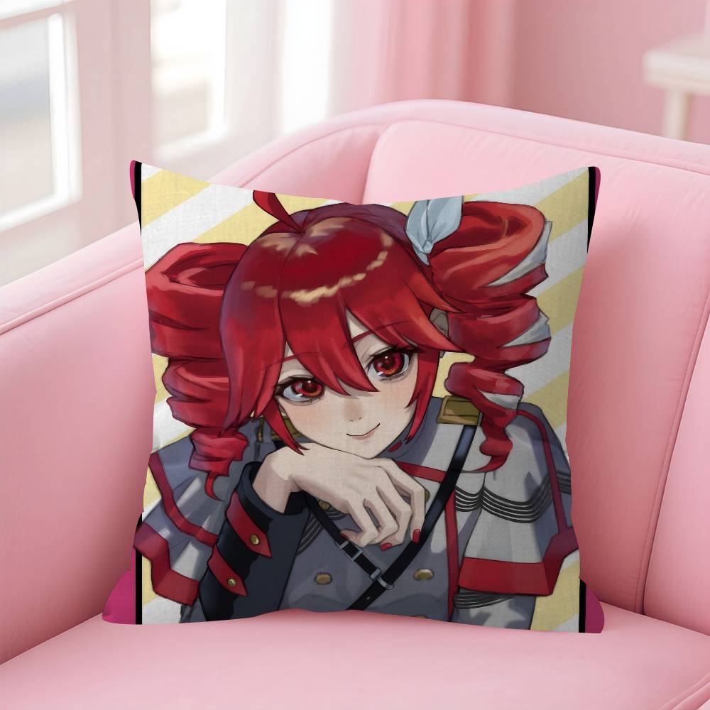 Cute KKasane singer TTetos   Cushion Cover Decorative Pillow Sofa Home Decor case pillow cases