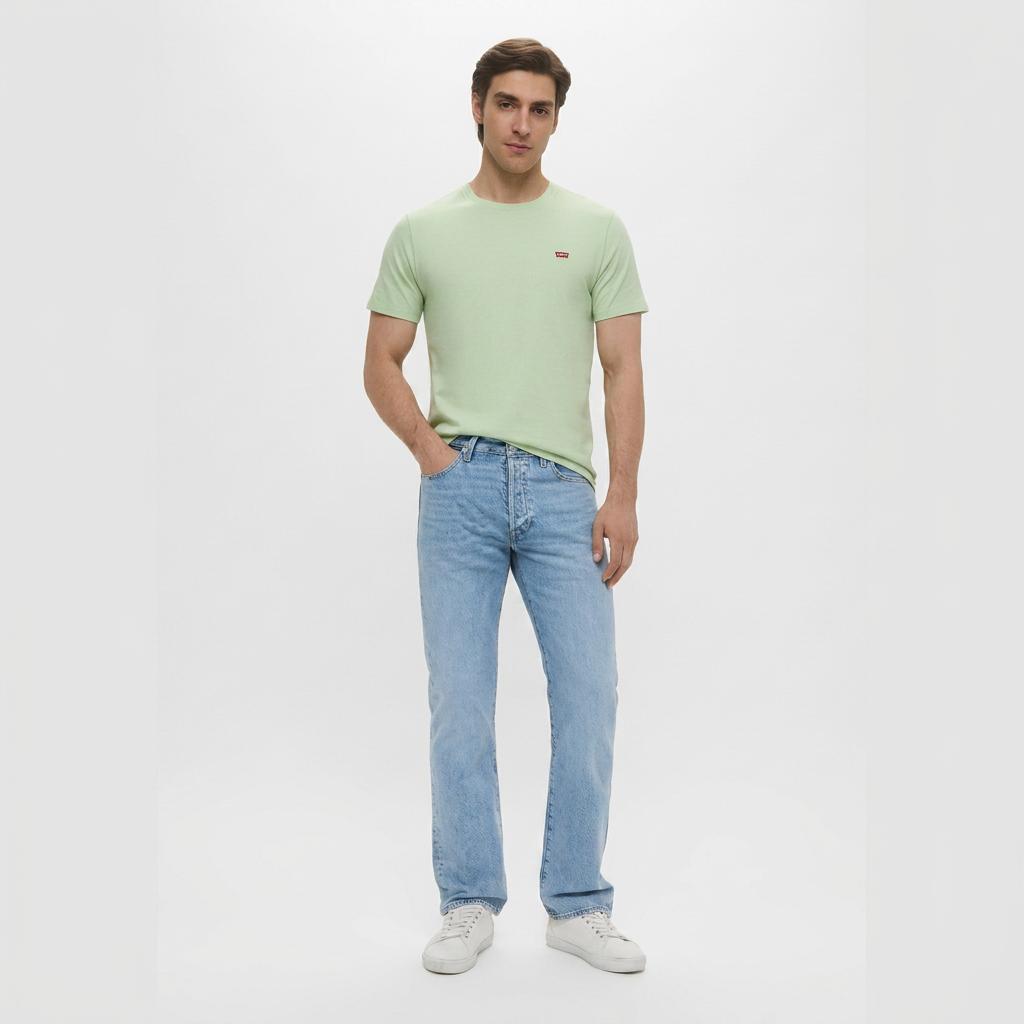 Levis Standard Regular American Vintage Waffle Casual Short Sleeve T-Shirt Unisex Tops 006WY-0002