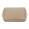 Tory Burch Mcgraw Iconic Double T Logo Bucket Bag Leather Handbag Small Women Handbags Clay-Gray 74956-200