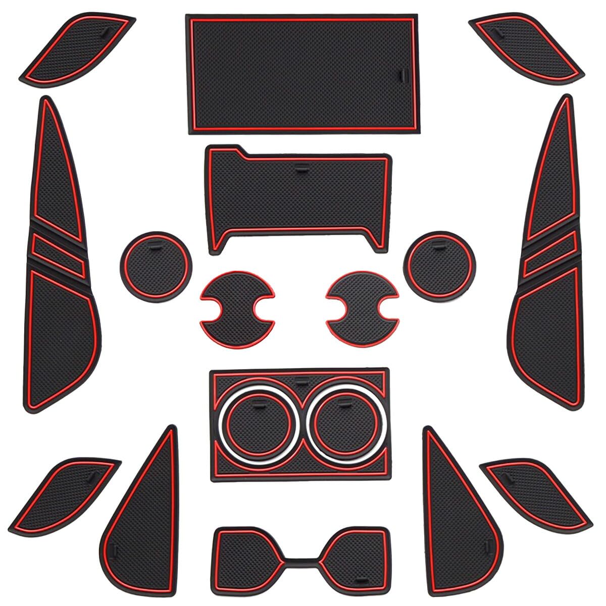 Negues Rubber Mats Compatible with Toyota Harrier 80 Harrier 80 Series Accessories June 2020 Rubber Harrier Interior Harrier Floor Luggage Interior