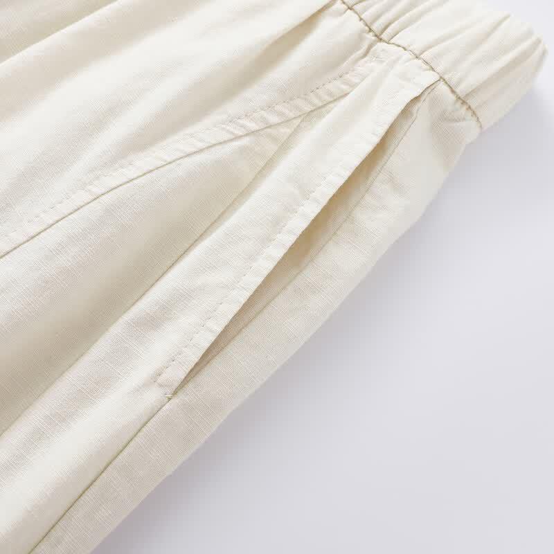 La Chapelle Women's Lyocell Blend Wide-Leg Pants
