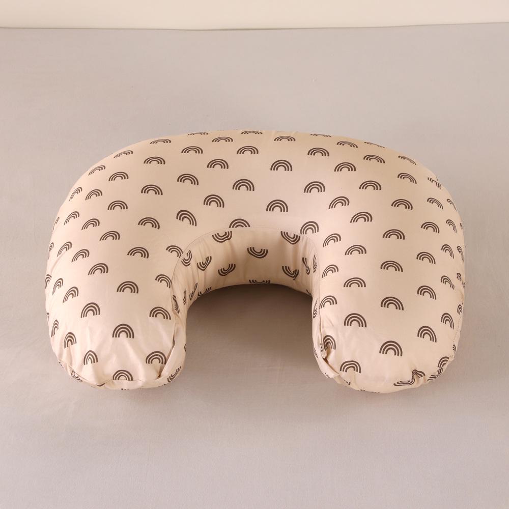 M-Shaped Twin Baby Feeding Pillow – Cradling Support, Anti-Vomiting Design for Lying Down Feeding