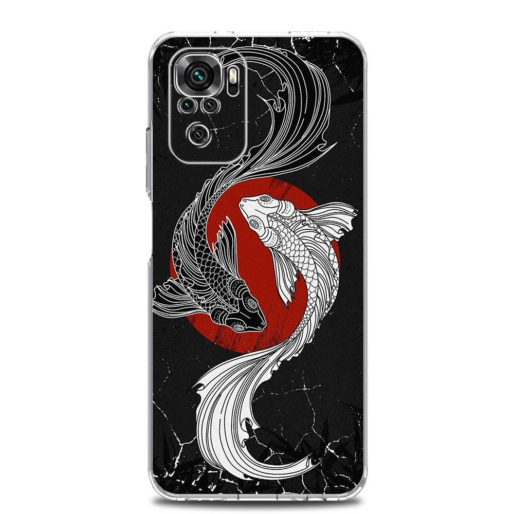 New Square Clear Soft Phone Case For Xiaomi Redmi Note 12 11 9S 9 8 10 Pro+ 7 8T 9C 9A 8A K40 Gaming Cover Tiger neon Leopard