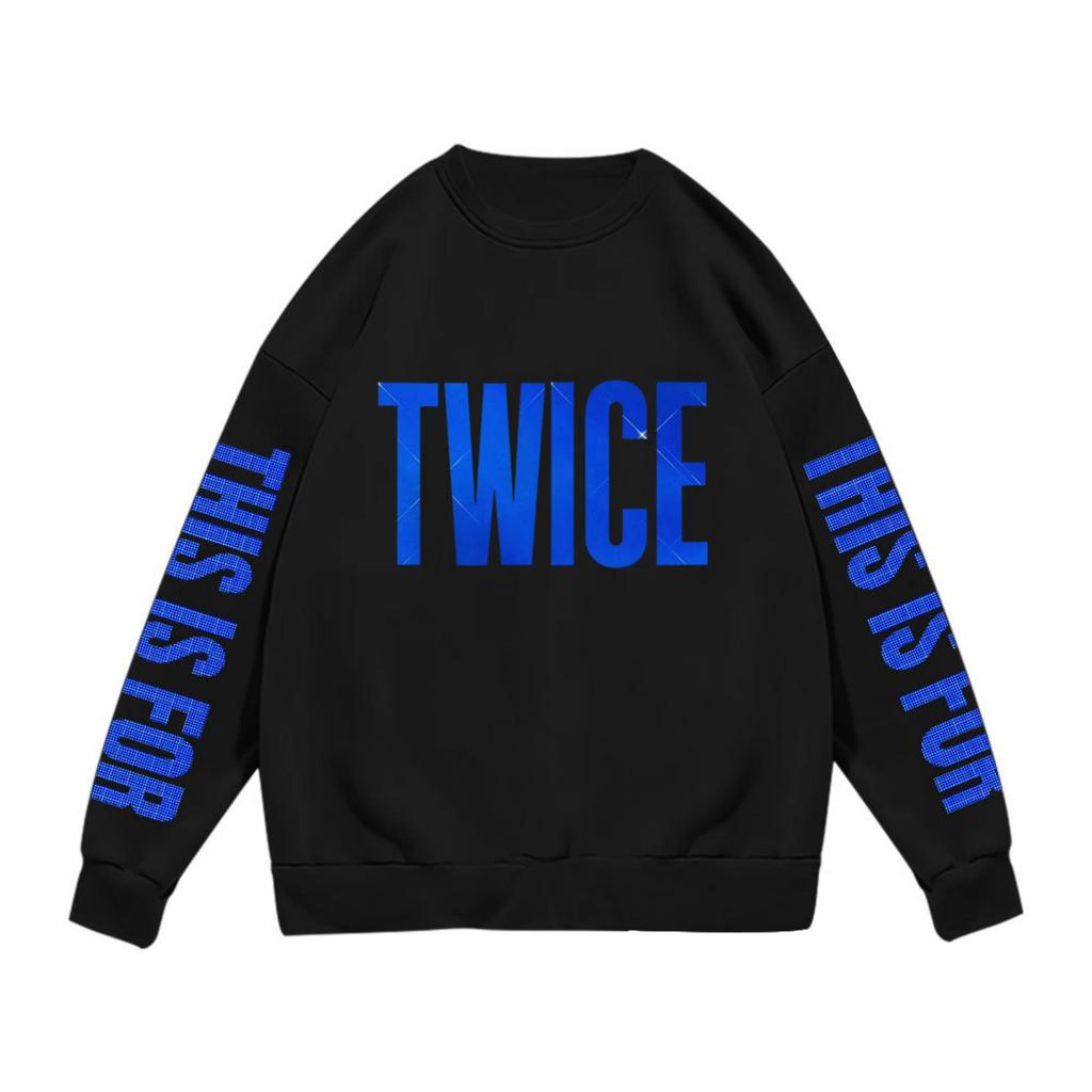 Women's And Men's Unisex Fashion Casual Long-sleeved Loose Printed Round Neck Pullover Hoodie Sweatshirt