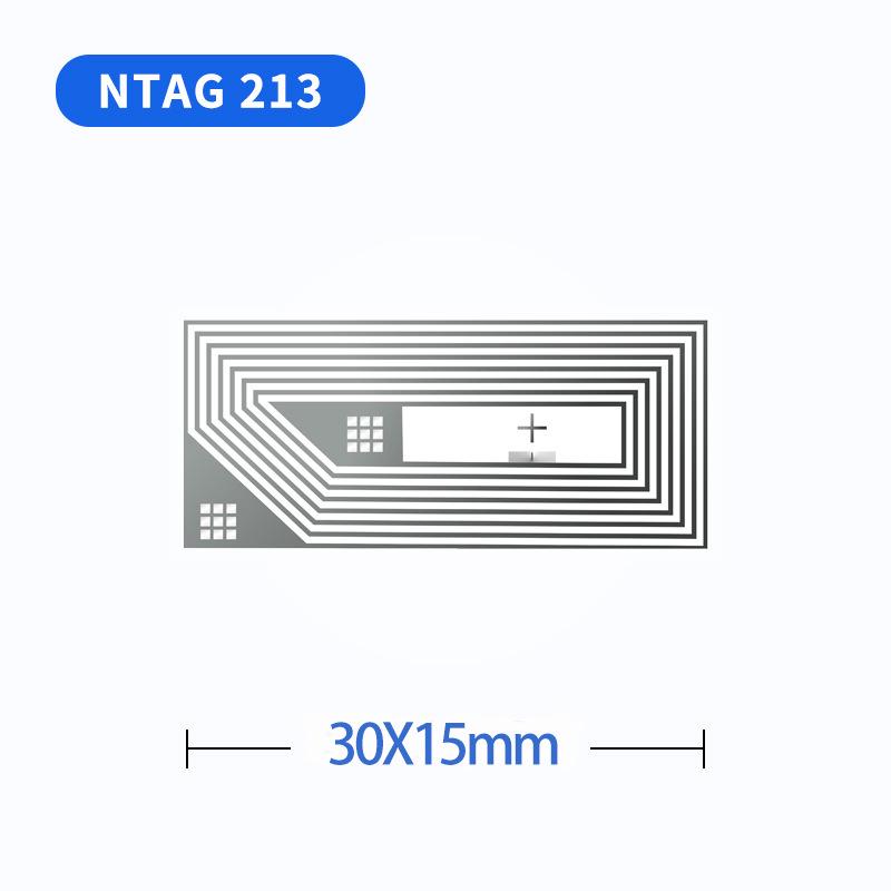 High-Frequency NFC Self-Adhesive Label Sticker with 14443A Protocol for Website Link Sharing.