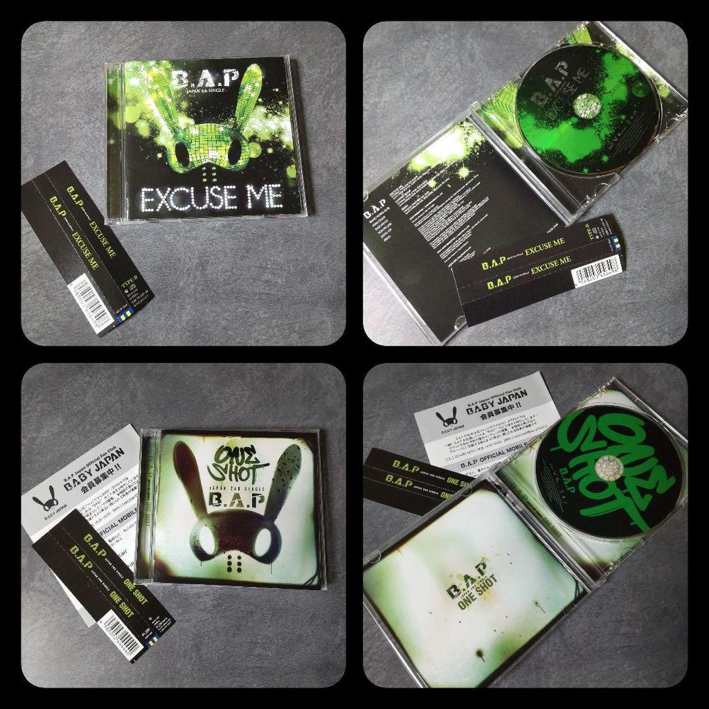 [USED] B.A.PCD 5 Points Daehyun Yongjae Yongguk Japanese Version Korean Version