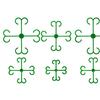 Plant Stem Support Reusable Plant Growth Accessories Climbing Houseplant Stem Holders for Monstera Indoor Plants
