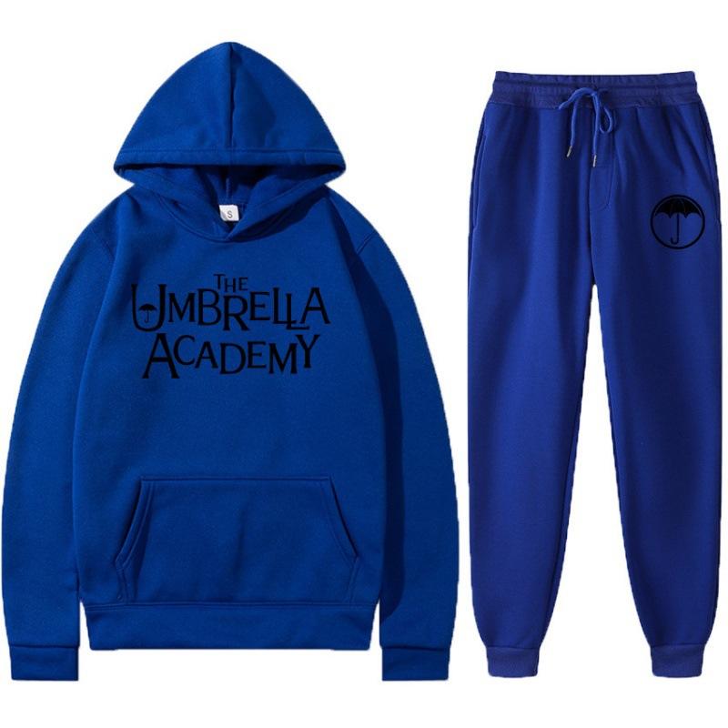 The Umbrella Academy Hooded Sweatshirt Casual Sports Pants Set