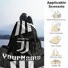 Juventus Personalized Text Blanket Lightweight Personalized Blanket Soft & Cozy Perfect for Couch Picnics Office Chair Livingroom All-Season Use