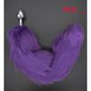 New Flexible L40cm Fox Tail Butt Plug with Curved Design Small Metal Anal Plug Sex Party Performance Couple Sex
