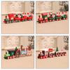 Christmas Wooden Train Ornaments Home Scene Decoration Ornaments Christmas Decorations Souvenirs Perfect Christmas Gifts