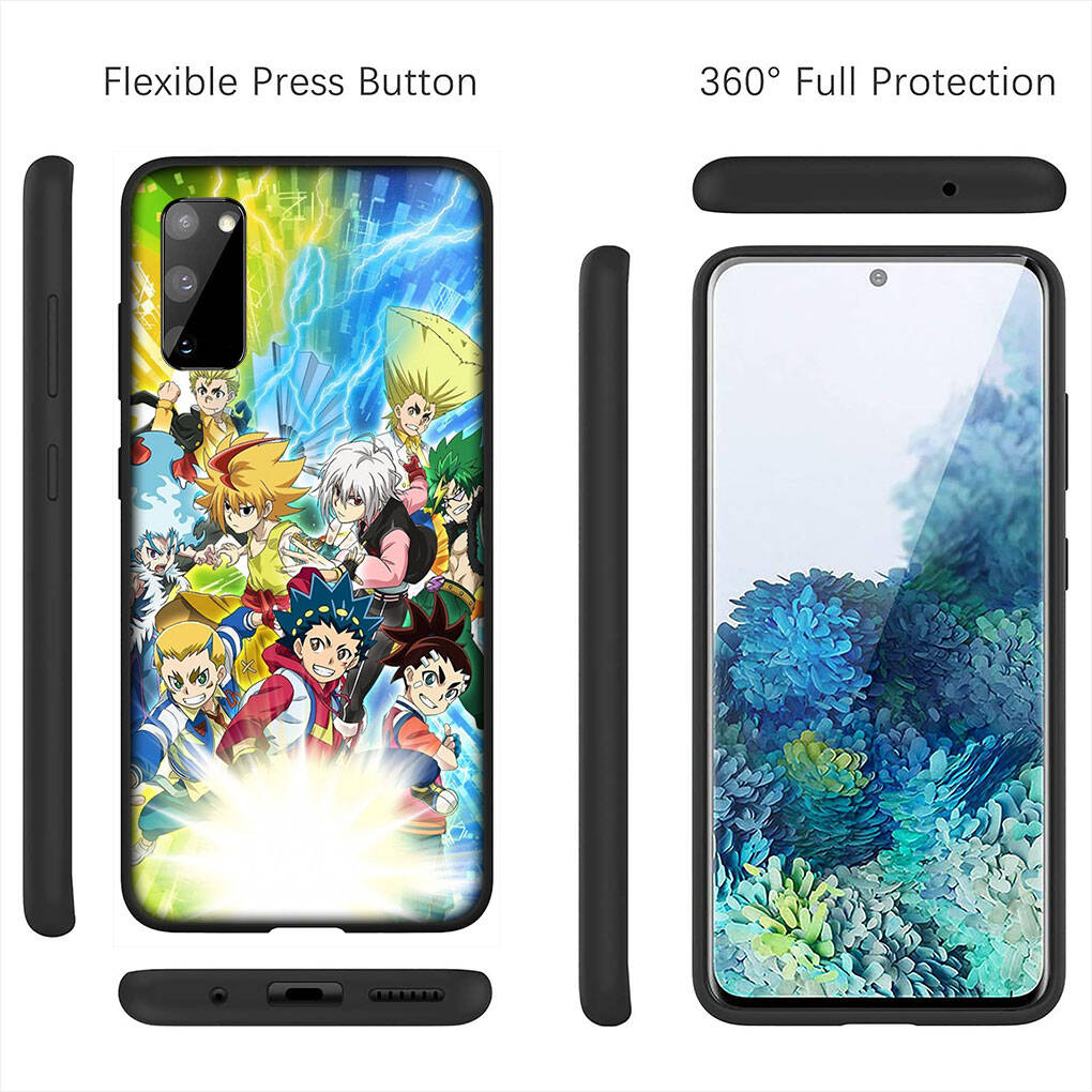 for Motorola Moto Edge 70 60 50 G54 G05 G86 Samsung Galaxy S25 iPhone 17 16 15 Xiaomi Redmi Note 14 13 Pro Max Phone Case Beyblade Burst Finish Cover